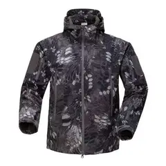 GENERICO - Chaqueta Tactica Casaca Piel De Tiburon Invierno Camuflada Talla S
