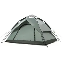 GENERICO - Carpa Para Camping 4 Personas Doble Puerta Impermeable