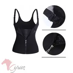 GENERICO - Chaleco Reductor Con Broche y Cierre