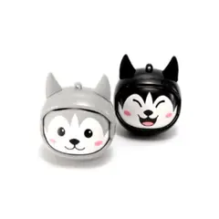 EWTTO - Audífonos Bluetooth Diseño HUSKY y Rostro Intercambiable