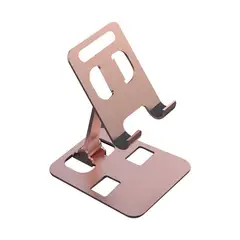 GENERICO - Holder soporte Plegable metal celular smartphone telefono regulable