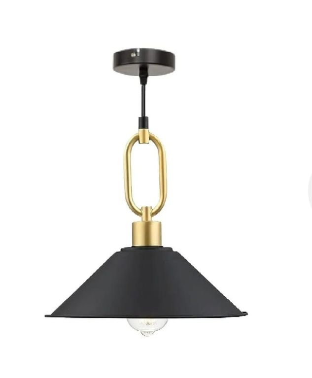 Lámpara de techo colgante varsovia negro