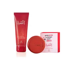 NATURA - Humor Primeiro jabon en barra + Gel iluminador