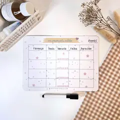 GENERICO - Recetario medico magnetico modelo Floral