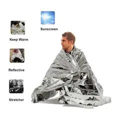 GENERICO - Manta Térmica Aluminizada Mylar Emergencia Trekking Camping