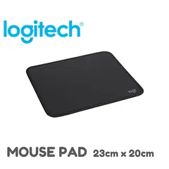 LOGITECH - PadMouse 23cm x 20cm Negro grafito MousePad alfombrilla