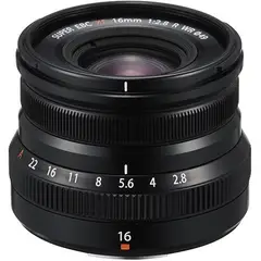 FUJIFILM - XF 16mm f 2.8 R WR Lens - Negro