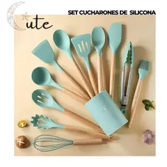 GENERICO - SET CUCHARONES DE SILICONA