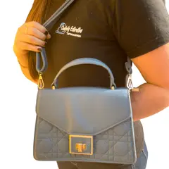 GENERICO - Cartera de cuero PU de alta calidad para mujer