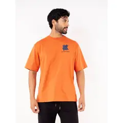 QH - Polo oversize algodón alto gramaje con estampado