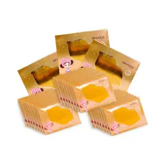 BIOAQUA - 3 MASCARILLA LABIAL DE COLÁGENO CRISTALINA DORADA NIÑA -