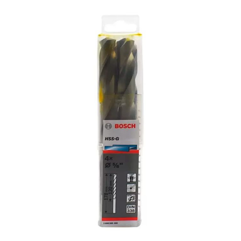 Broca Metal HSS-G.X4U 15.9mm 5/8"