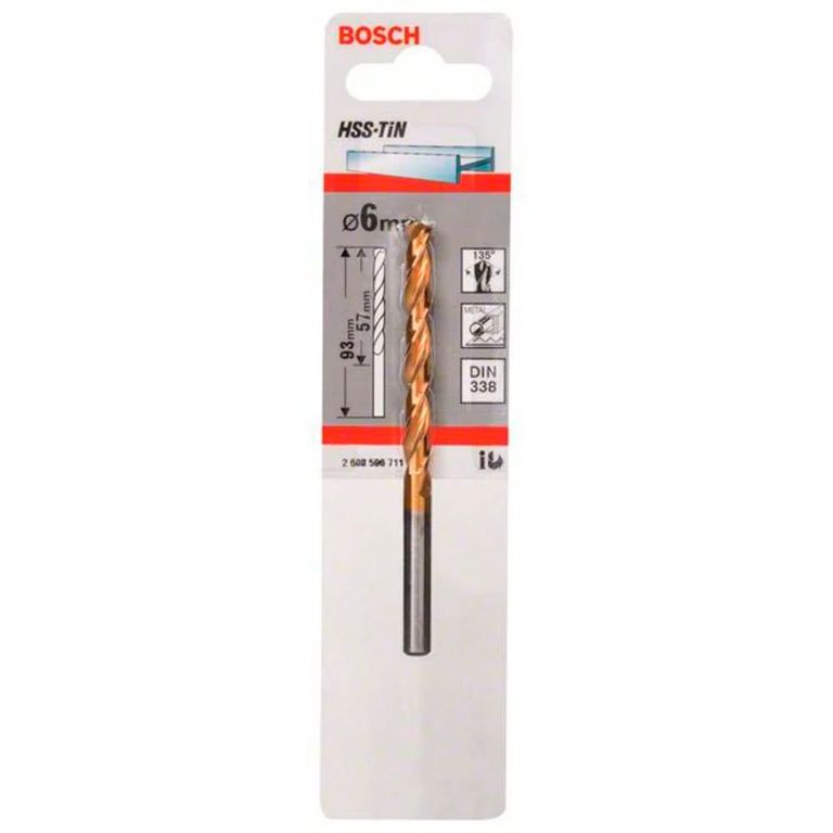Broca Hss-Tin 6mm