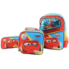 SCOOL - MOCHILA CARS +LONCHERA Y CARTUCHERA