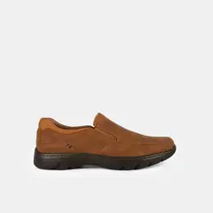 BATA - Mocasines Casuales Comfit Gardel Camel Hombre