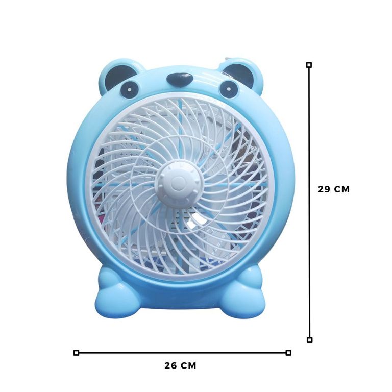 Ventilador Kawai 2 de Velocidades Modelo Oso Celeste