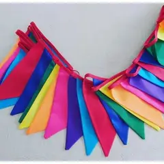 GENERICO - Banderines de tela para decoración