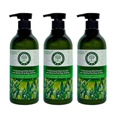 WOKALI - Pack de 3 Acondicionadores de Te Verde Wokaly de 550 ml