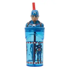 MARVEL - Vaso figurita 3D - Capitán America