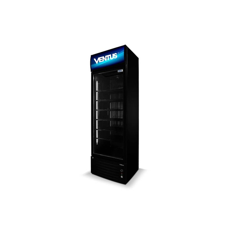 Visicooler 1 puerta 360L LG-360 BLACK - Negro