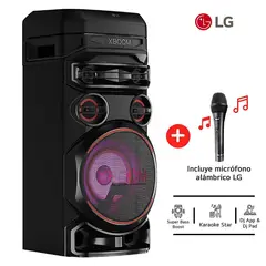 LG - Equipo de Sonido BT XBOOM RNC7 Super BASS + Micrófono