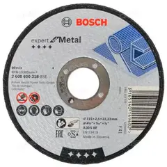 BOSCH - Disco Abrasivo Corte Expert Metal 115X2.5 Recto