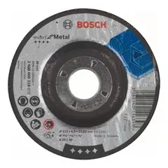BOSCH - Disco Abrasivo Desbaste Expert Metal 115X6.0 Deprimido