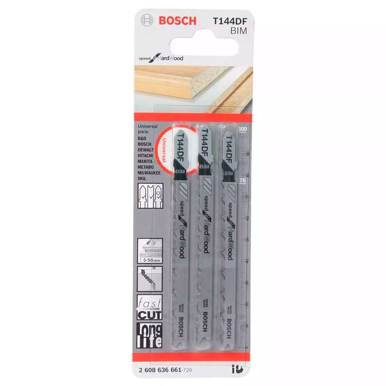 Sierra Calar T144DFx3 BIM Recto Rápido Madera Dura
