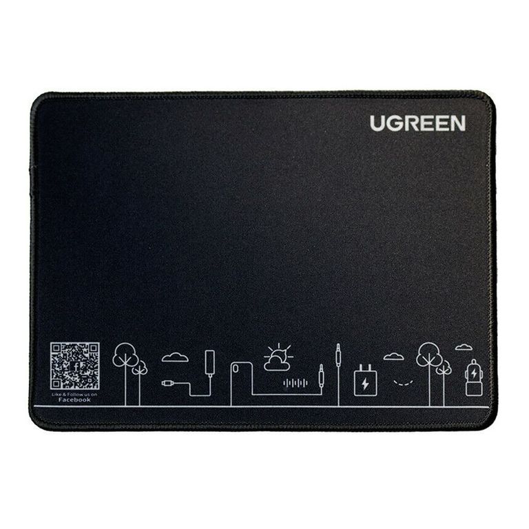 Mousepad Antideslizante Goma 26x21cm Negro - CY016