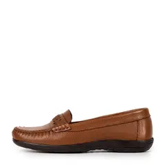 BATA - Mocasines Casuales Comfit Paulina Camel Mujer