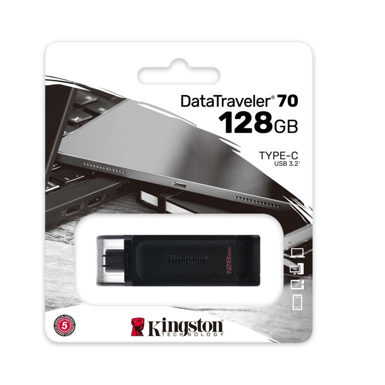 Memoria Flash USB DataTraveler 70 128GB USB-C