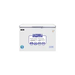 ILUMI - Congelador con tina de Acero Inoxidable de 340 litros - blanco