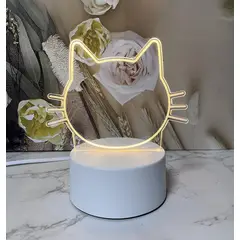 GENERICO - REGALO - LAMPARA TABLERO DE MENSAJES CON CAJA PARA PILAS Y CABLE USB