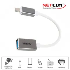 GENERICO - Cable Convertidor Adaptador OTG Micro Usb Macho a USB 3.0 Hembra