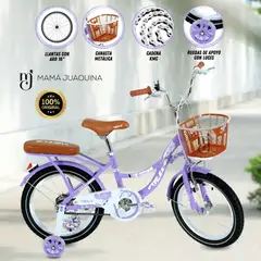 VELOX - Bicicleta Para Niña Aro 16 «LADY» Purple