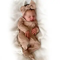 LIANYUN - Muñeca bebe vinilo de silicona juguetes para 48CM