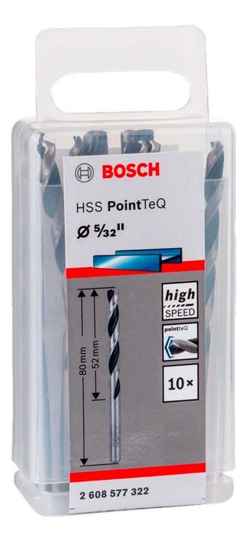 Broca Metal HSS PointTeQ CjaX10 5/32"