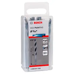 BOSCH - Broca Metal HSS PointTeQ CjaX10 5/32"