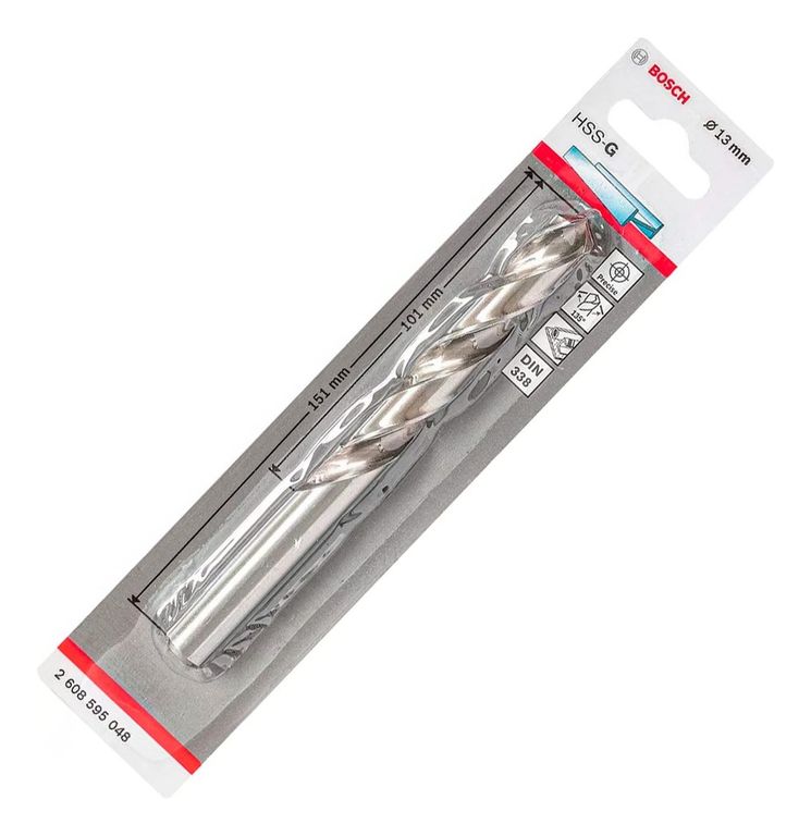 Broca Metal HSS-G 13.0X151mm. 1U.