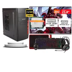 TEROS - Computadora Pc Intel Core i7 3770 Monitor 24 fhd' RAM 16 GB SSD 480 GB