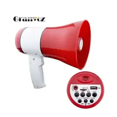 GENERICO - Megafono 35W Recargable Sirena Grabación 240 Segundos