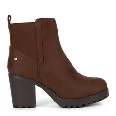 Bata - Botines Casuales Aurora Camel Mujer