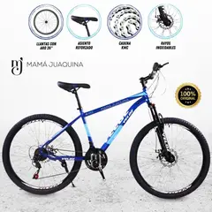 VELOX - Bicicleta Deportiva Aro 26 «TIRE URBAN» Blue