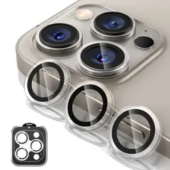 GENERICO - Protector de Cámara Metálico Compatible con iPhone 15Pro Max-15Pro Cle