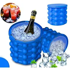 GENERICO - Hielera de Silicona Portátil Plegable Artículos de Cocina Accesorios