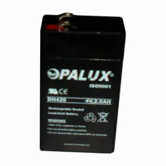 OPALUX - Batería Seca RECARGABLE 4V 2 AH DH420