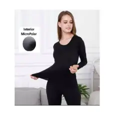 OTTOWARE - Polo Manga Larga Calentador TÃ©rmico Mujer Micro Polar