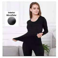 OTTOWARE - Polo Manga Larga Calentador TÃ©rmico Mujer Micro Polar