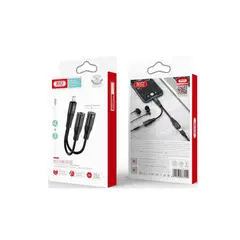 XO SIMPLE IS BEAUTY - Adaptador para Audio jack y Carga lightning XO-NB181B Negro