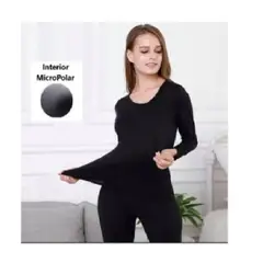 OTTOWARE - Polo Manga Larga Calentador TÃ©rmico Mujer Micro Polar